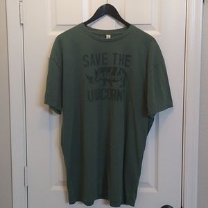 Save the Chubby Unicorns tee